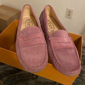 Tod’s classic gommini mocassino- lilac